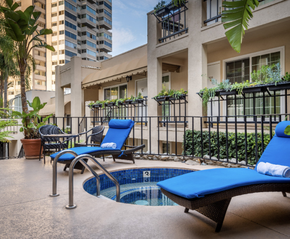 Meetings and Events Space at Beverly Hills Plaza Hotel & Spa